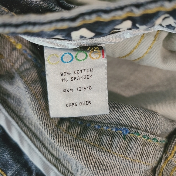 Coogie Straight Leg Blue Jeans Size 7/8 - Picture 9 of 14